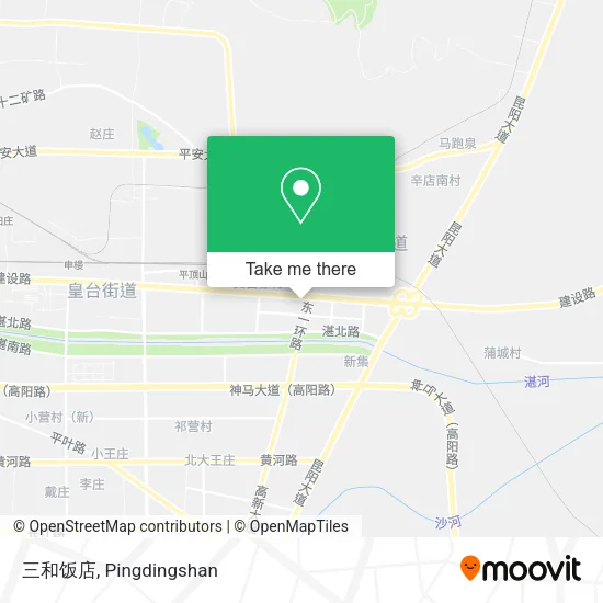 三和饭店 map