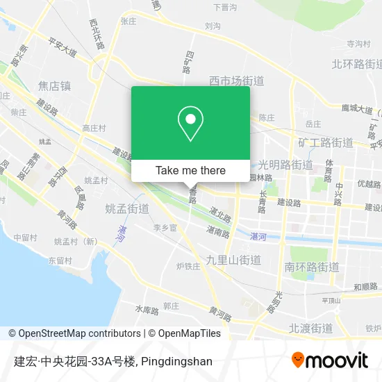 建宏·中央花园-33A号楼 map