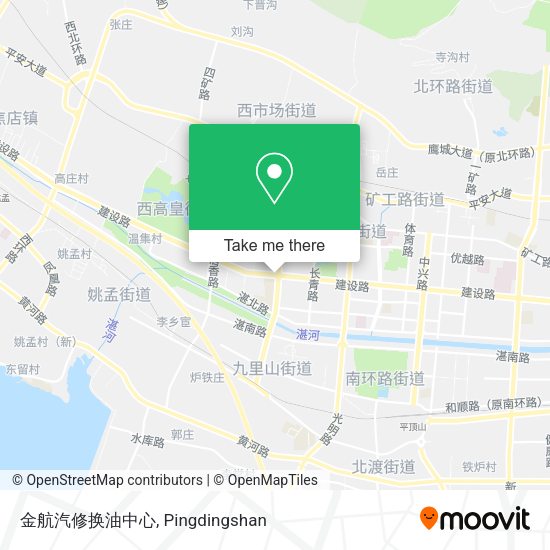 金航汽修换油中心 map