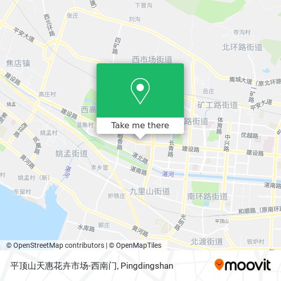 平顶山天惠花卉市场-西南门 map