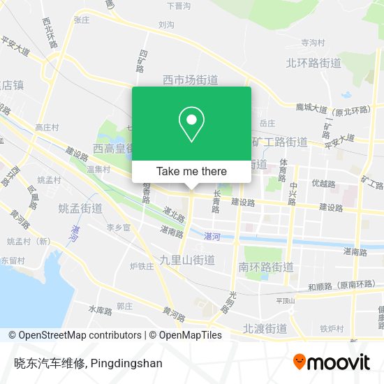 晓东汽车维修 map