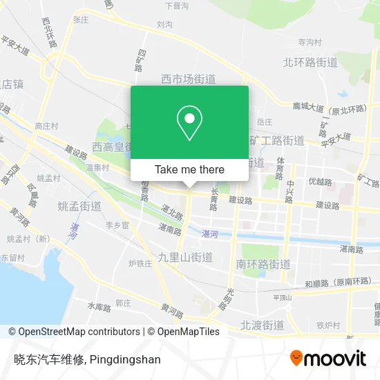 晓东汽车维修 map