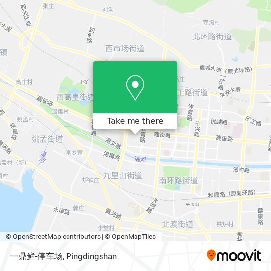 一鼎鲜-停车场 map
