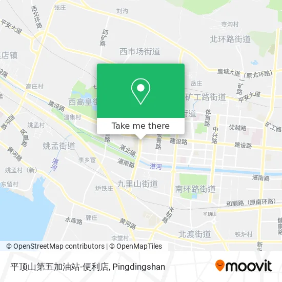 平顶山第五加油站-便利店 map