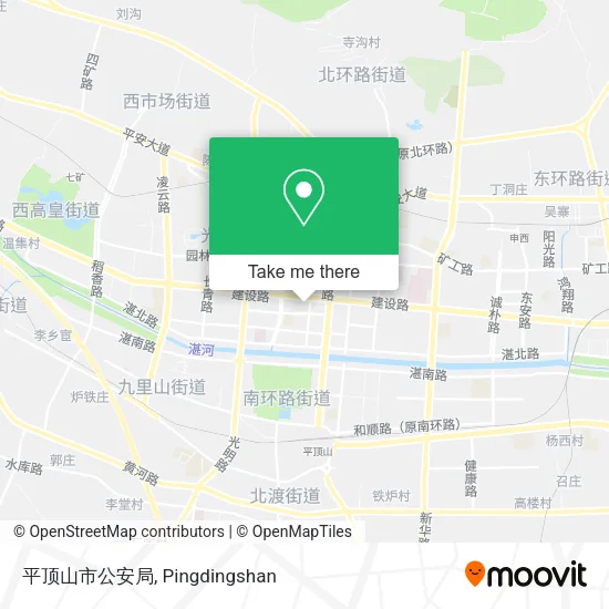 平顶山市公安局 map