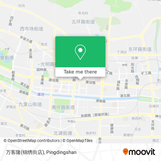 万客隆(锦绣街店) map