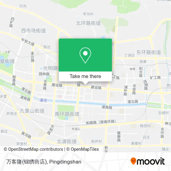 万客隆(锦绣街店) map