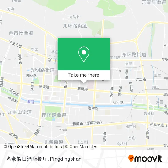 名豪假日酒店餐厅 map
