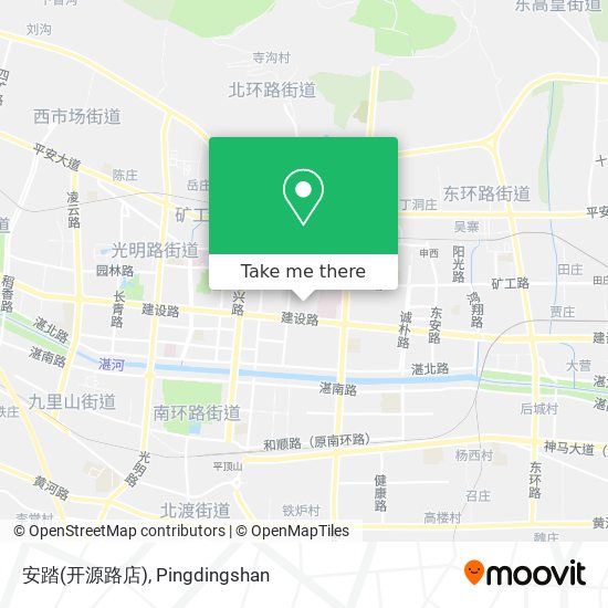 安踏(开源路店) map