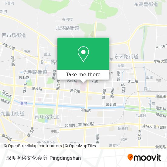 深度网络文化会所 map