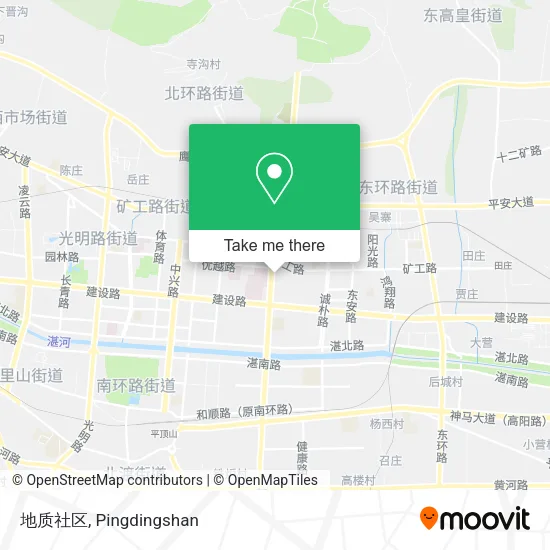 地质社区 map