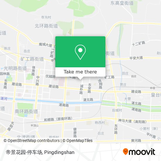 帝景花园-停车场 map