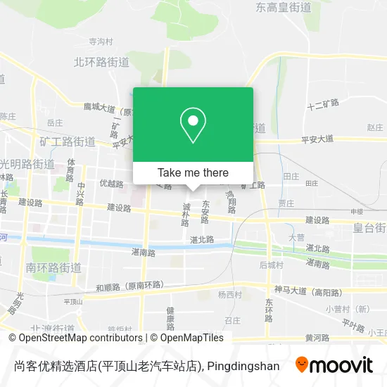 尚客优精选酒店(平顶山老汽车站店) map