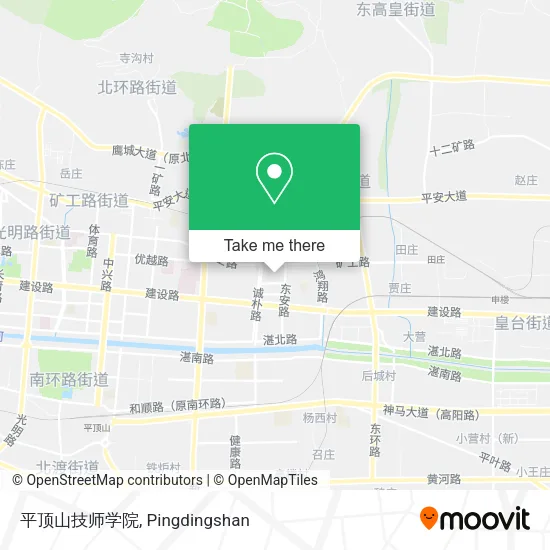 平顶山技师学院 map