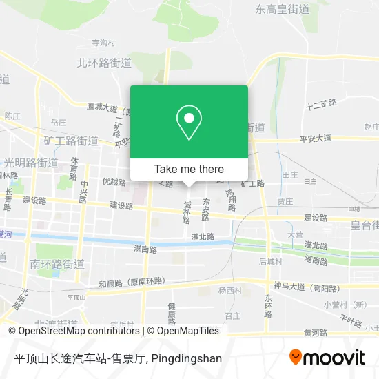 平顶山长途汽车站-售票厅 map