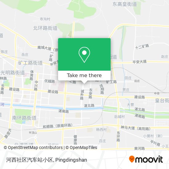 河西社区汽车站小区 map