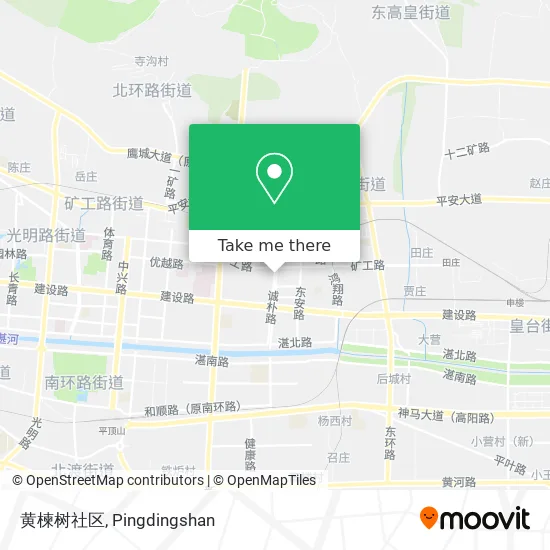 黄楝树社区 map