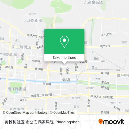 黄楝树社区-市公安局家属院 map