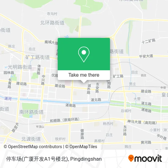 停车场(广厦开发A1号楼北) map