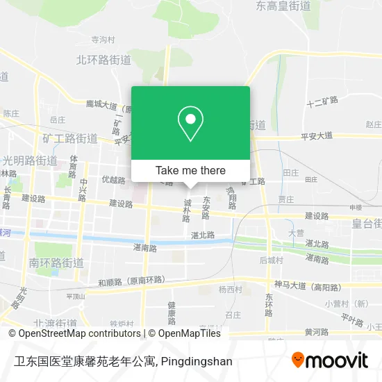 卫东国医堂康馨苑老年公寓 map