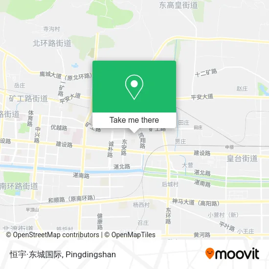 恒宇·东城国际 map