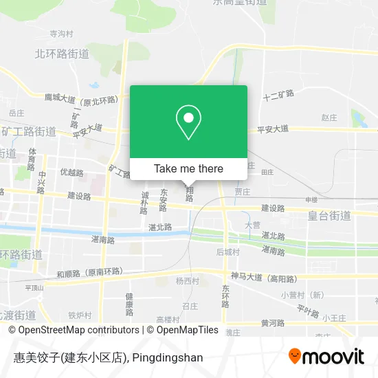 惠美饺子(建东小区店) map