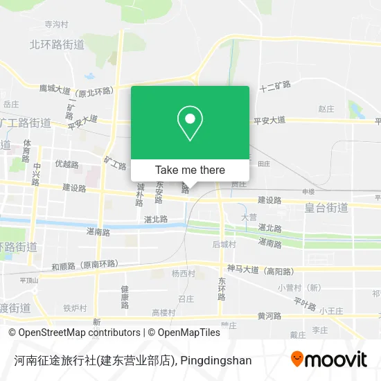 河南征途旅行社(建东营业部店) map