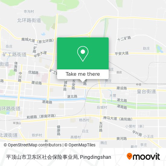 平顶山市卫东区社会保险事业局 map