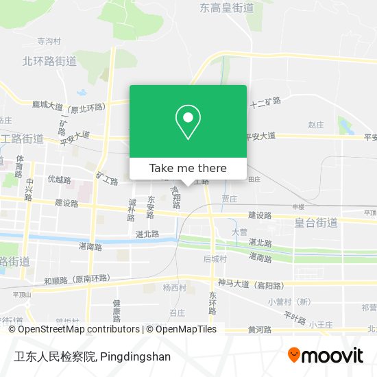 卫东人民检察院 map