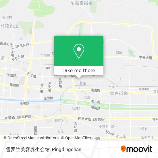 雪罗兰美容养生会馆 map