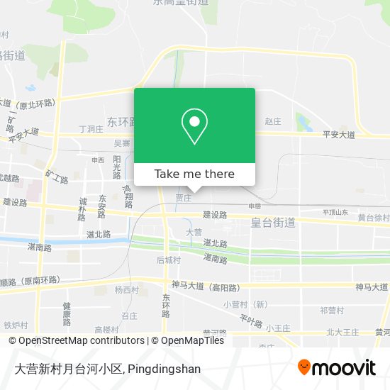 大营新村月台河小区 map