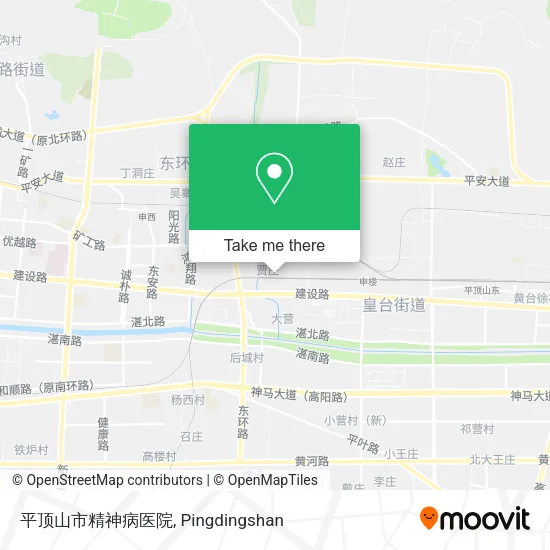 平顶山市精神病医院 map