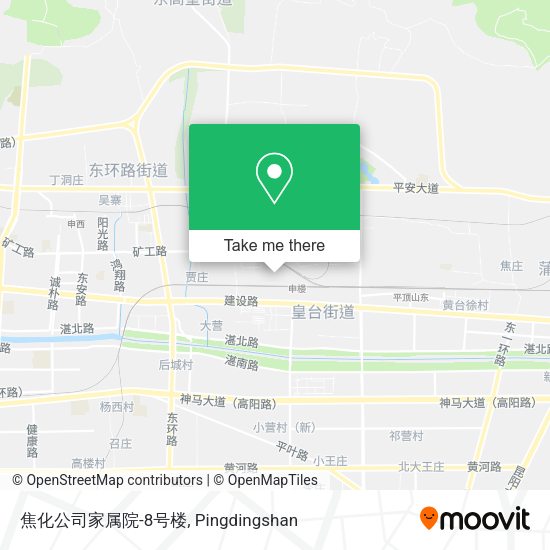 焦化公司家属院-8号楼 map