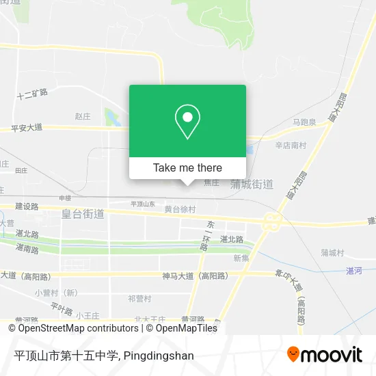 平顶山市第十五中学 map