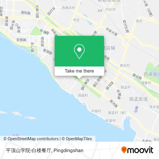 平顶山学院-白楼餐厅 map
