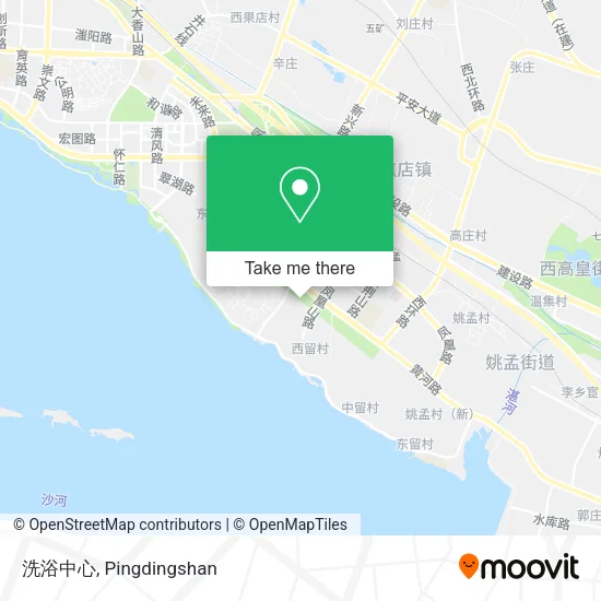 洗浴中心 map
