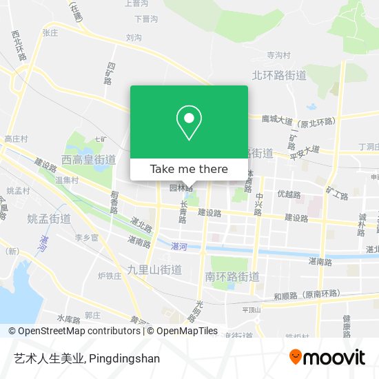 艺术人生美业 map