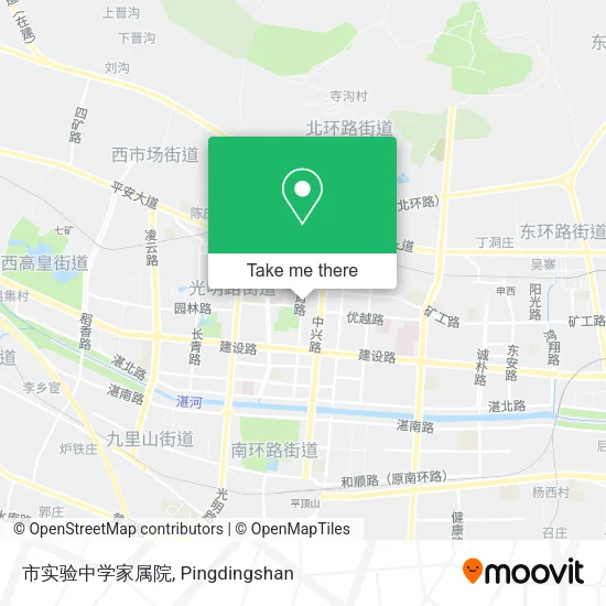 市实验中学家属院 map