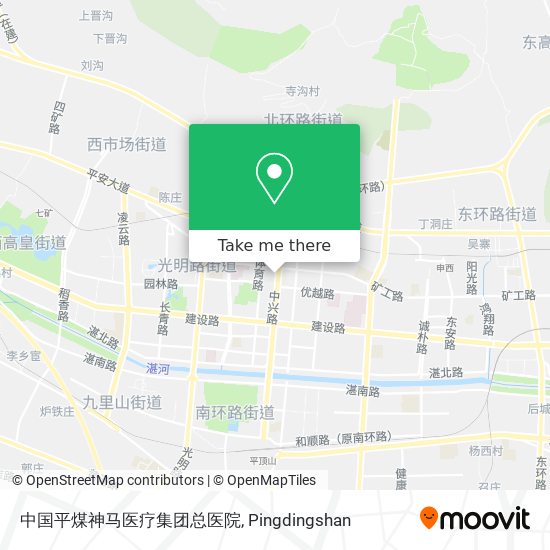 中国平煤神马医疗集团总医院 map