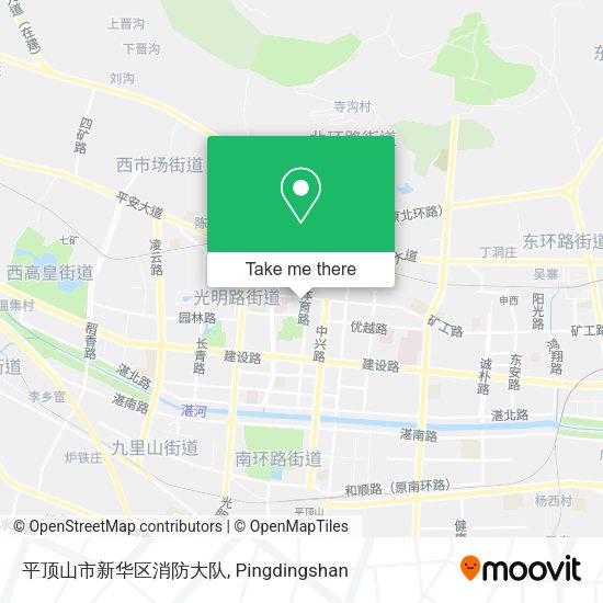 平顶山市新华区消防大队 map