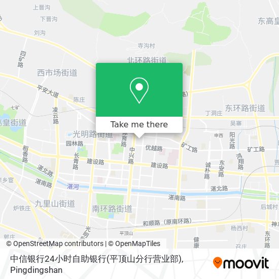 中信银行24小时自助银行(平顶山分行营业部) map