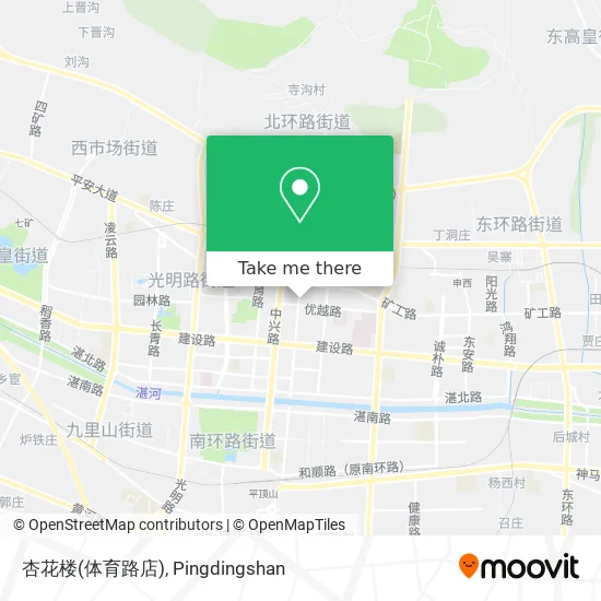杏花楼(体育路店) map