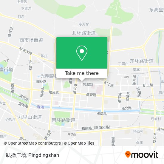 凯撒广场 map