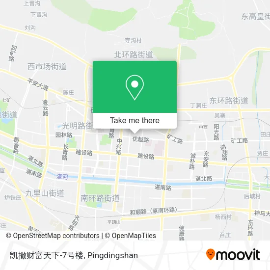凯撒财富天下-7号楼 map
