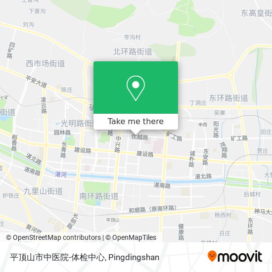 平顶山市中医院-体检中心 map