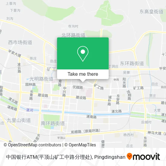 中国银行ATM(平顶山矿工中路分理处) map