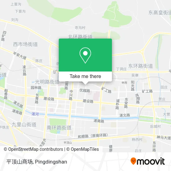 平顶山商场 map