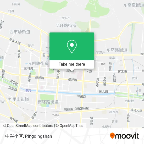 中兴小区 map