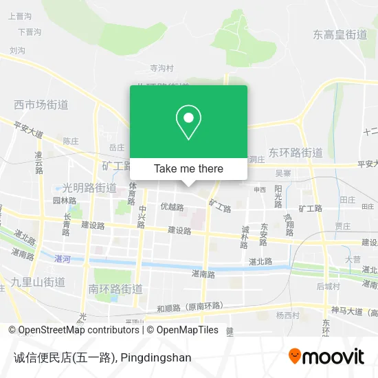 诚信便民店(五一路) map