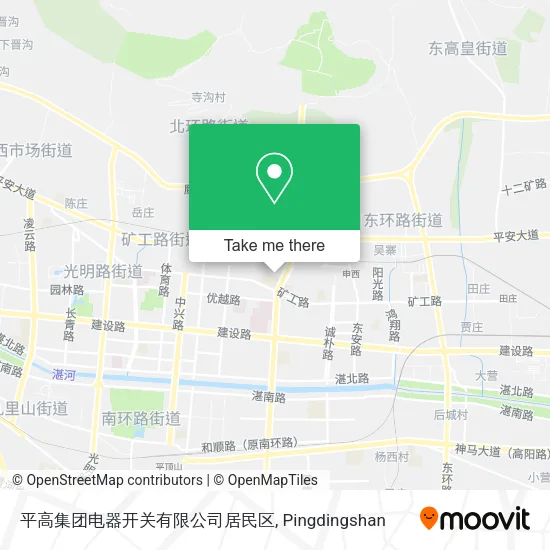 平高集团电器开关有限公司居民区 map